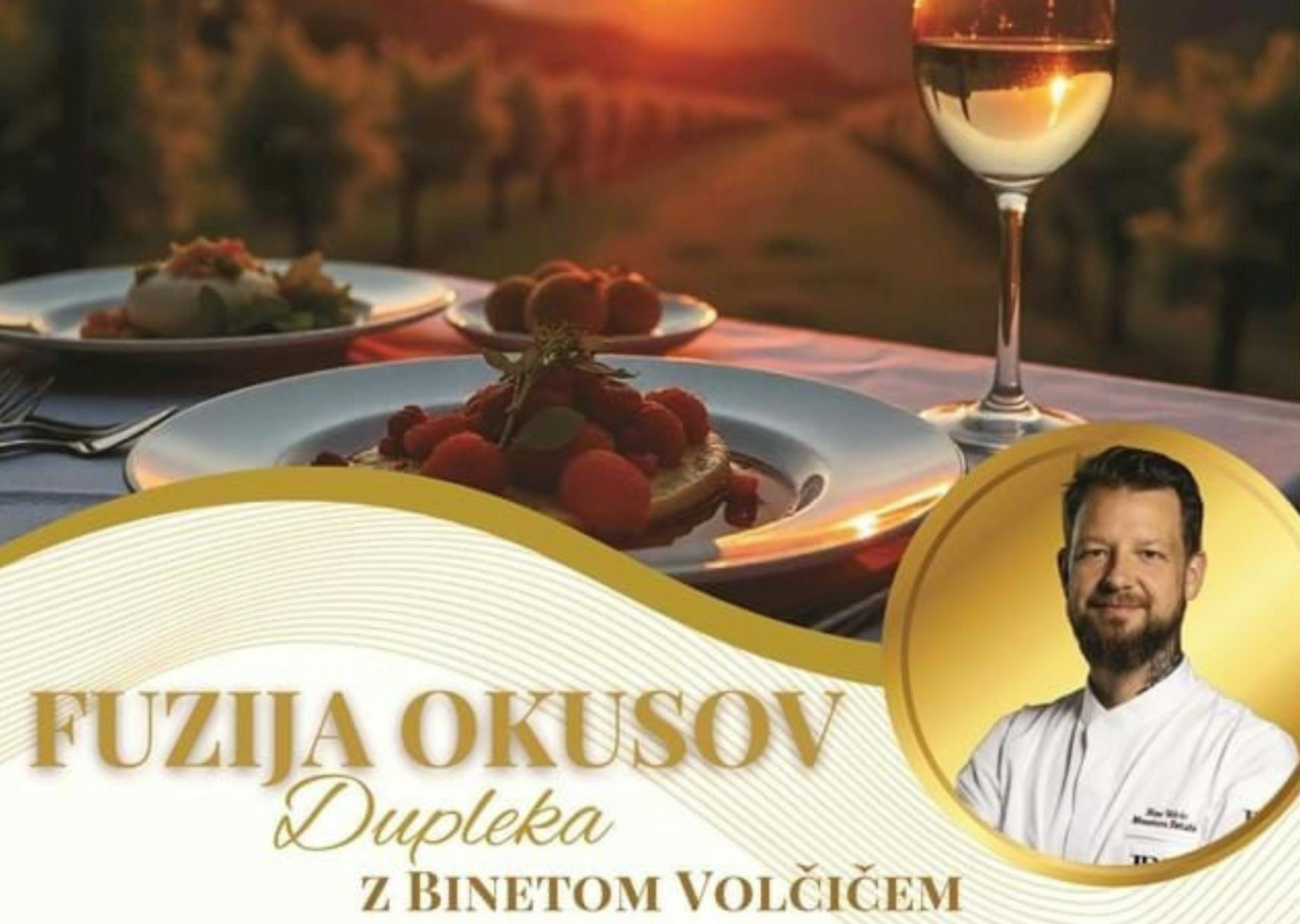 Fuzija okusov Dupleka z Binetom Volčičem